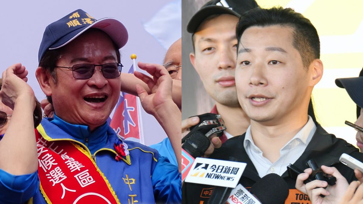 ▲北市第五選區立委決戰，「雙林」對決再度上演！林郁方、林昶佐選情膠著。（圖／NOWnews合成圖）