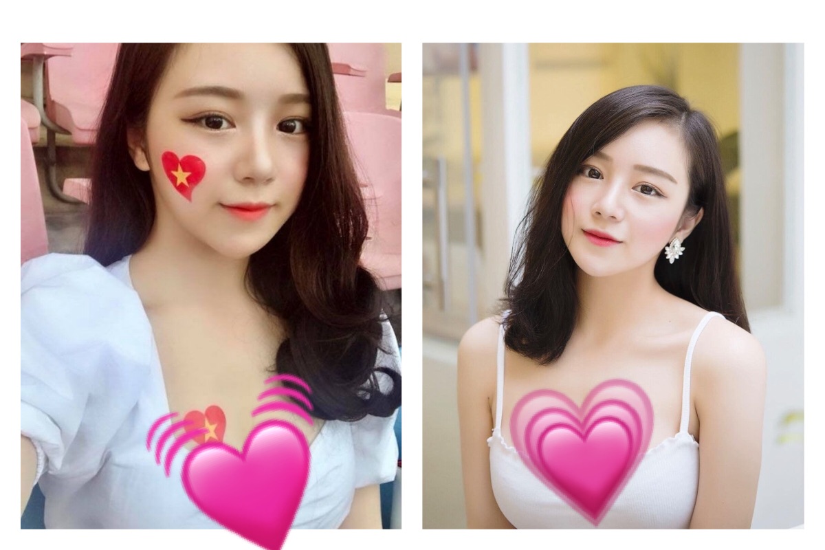▲絕美越南妹球場辣照曝光！「胸前超飽滿」粉絲全驚。（圖／翻攝自 Nguyễn Thuỷ Tiên 臉書）