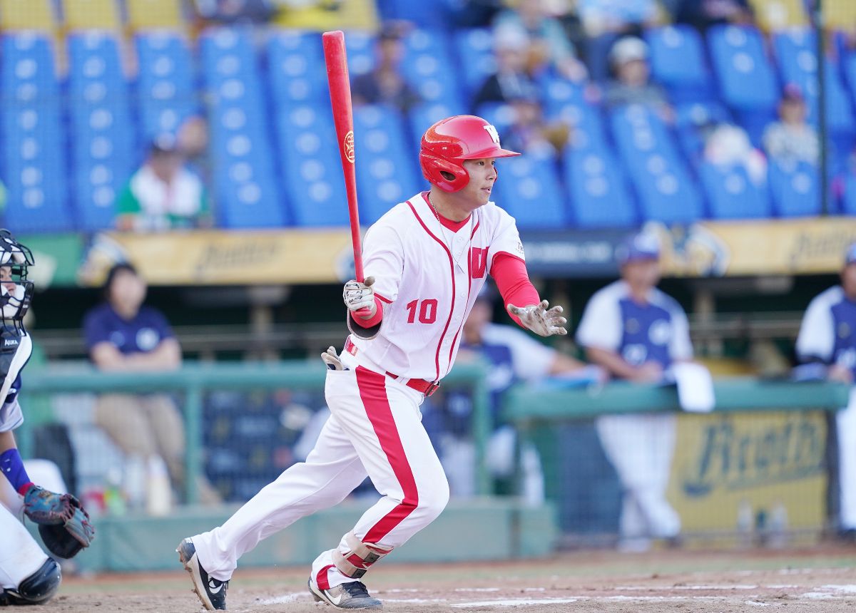 ▲味全龍隊黃柏豪內野手。（圖／中職提供）