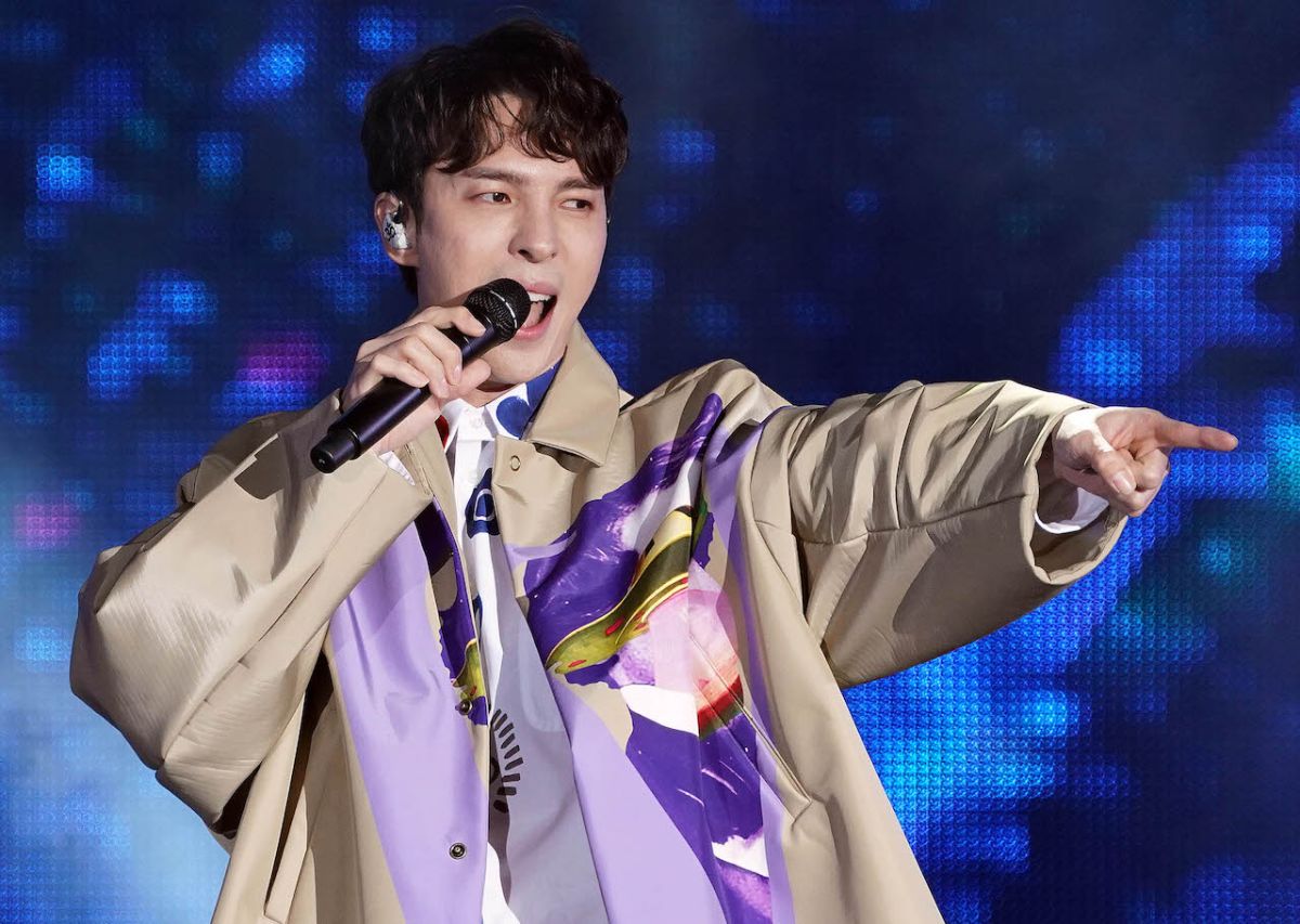 ▲陳勢安演出時粉絲熱情回應。（圖／TVBS）