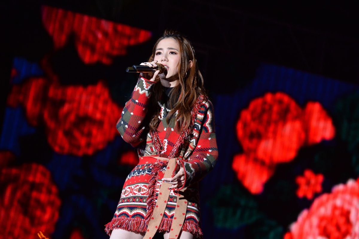 ▲鄧紫棋展現好歌喉。（圖／TVBS）