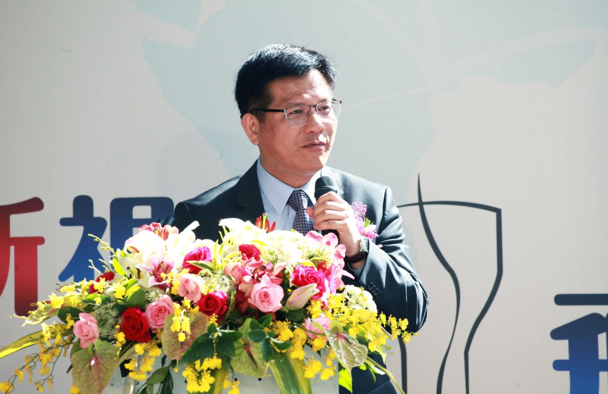 ▲林佳龍表示自己也曾親身體驗一日航管，因此感同身受，期望交通部積極協助航管人員在人力及薪資等各方面需求，減輕員工負擔並提升服務品質。（圖／記者李春台攝, 2019.12.16）