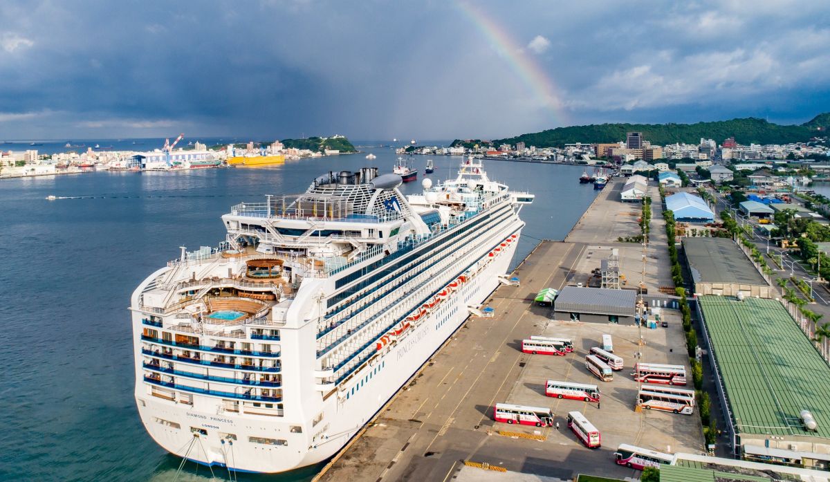 ▲高雄市政府與台灣港務公司提出在高雄港4-8號、16-18號及21號碼頭後線土地投資開發「愛情摩天輪」產業鏈。(圖／記者黃守作攝)
