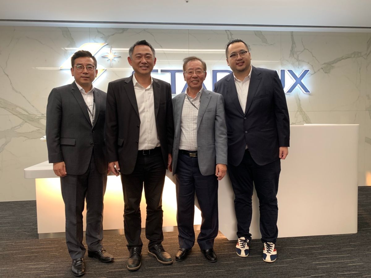 ▲楊鎮浯拜會星宇航空，盼其加入離島航線營運，降低遠東停航衝擊。（圖／金門縣政府提供）