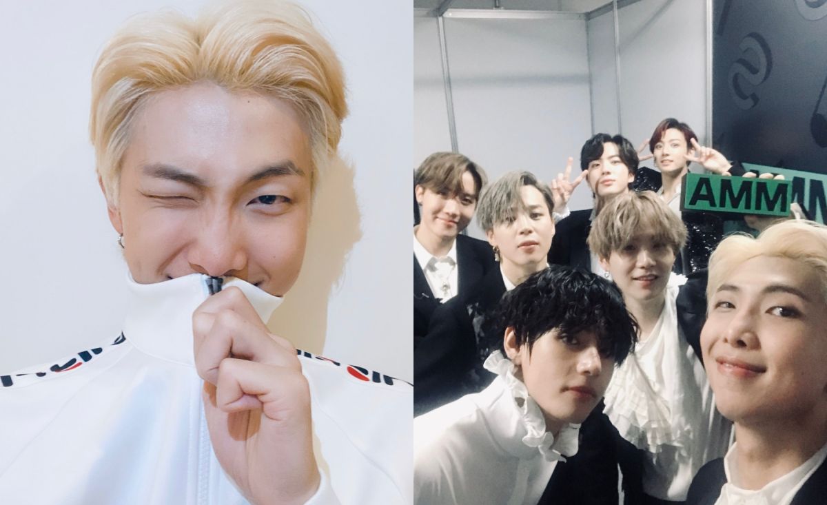 ▲RM過往暖舉引起討論。（圖／BTS Twitter）
