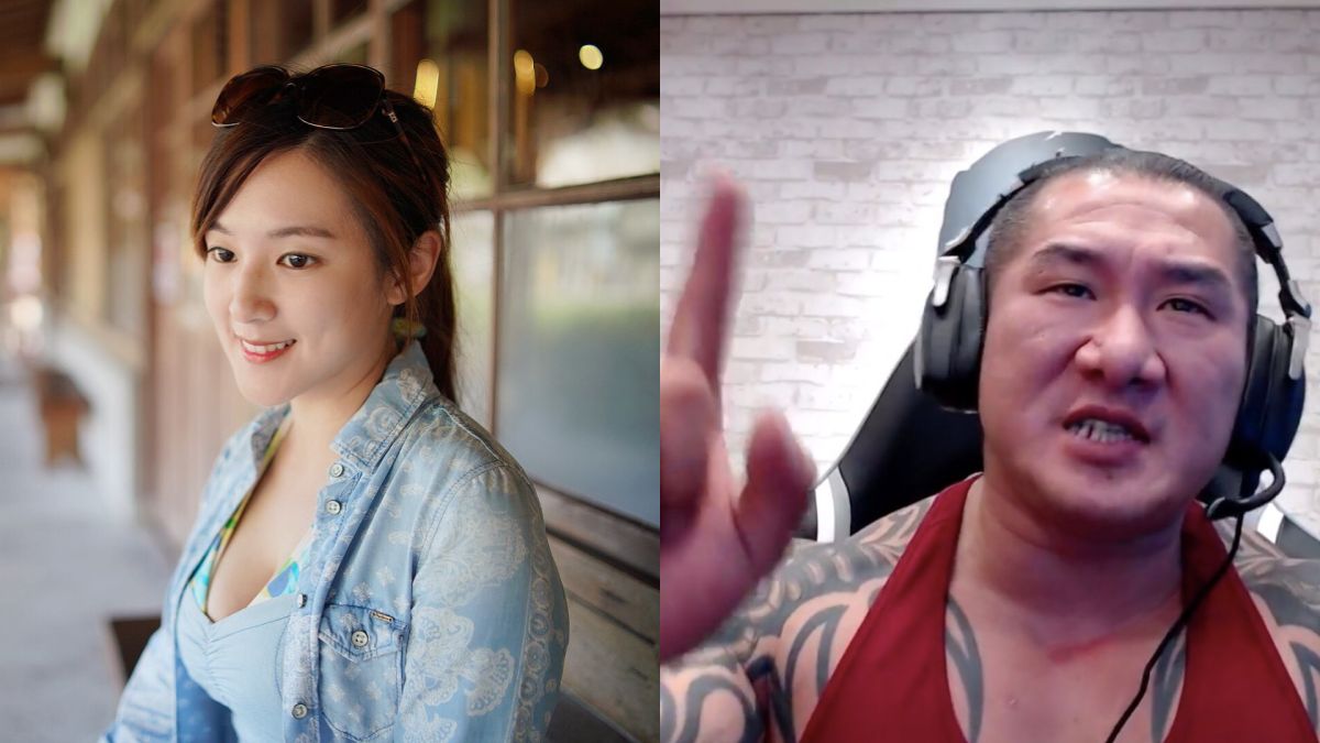 ▲何庭歡（左圖）將與館長在直播中正面交鋒。（圖／臉書、YouTube）