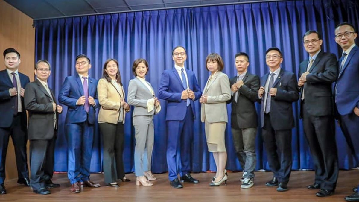 韓國瑜全國競選總部主委朱立倫。( 圖 / 翻攝朱立倫臉書 )