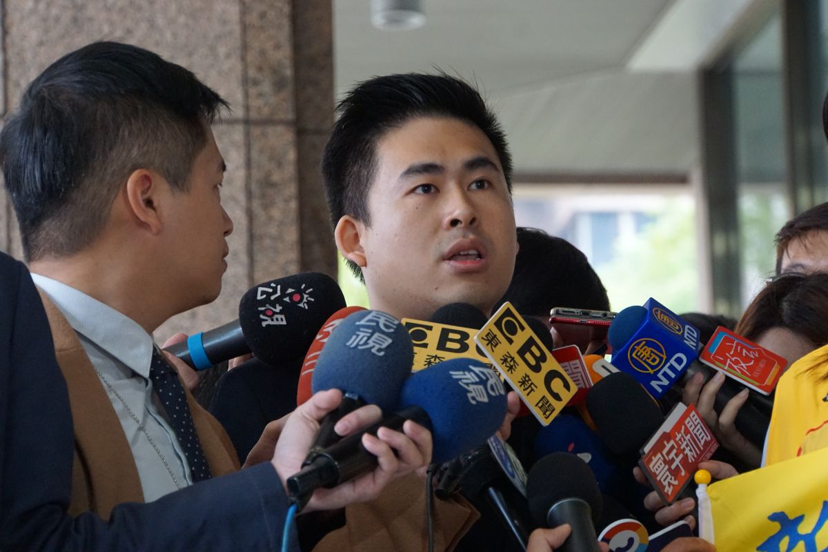 ▲新黨發言人王炳忠。（圖／記者呂炯昌攝, 2019.12.18）