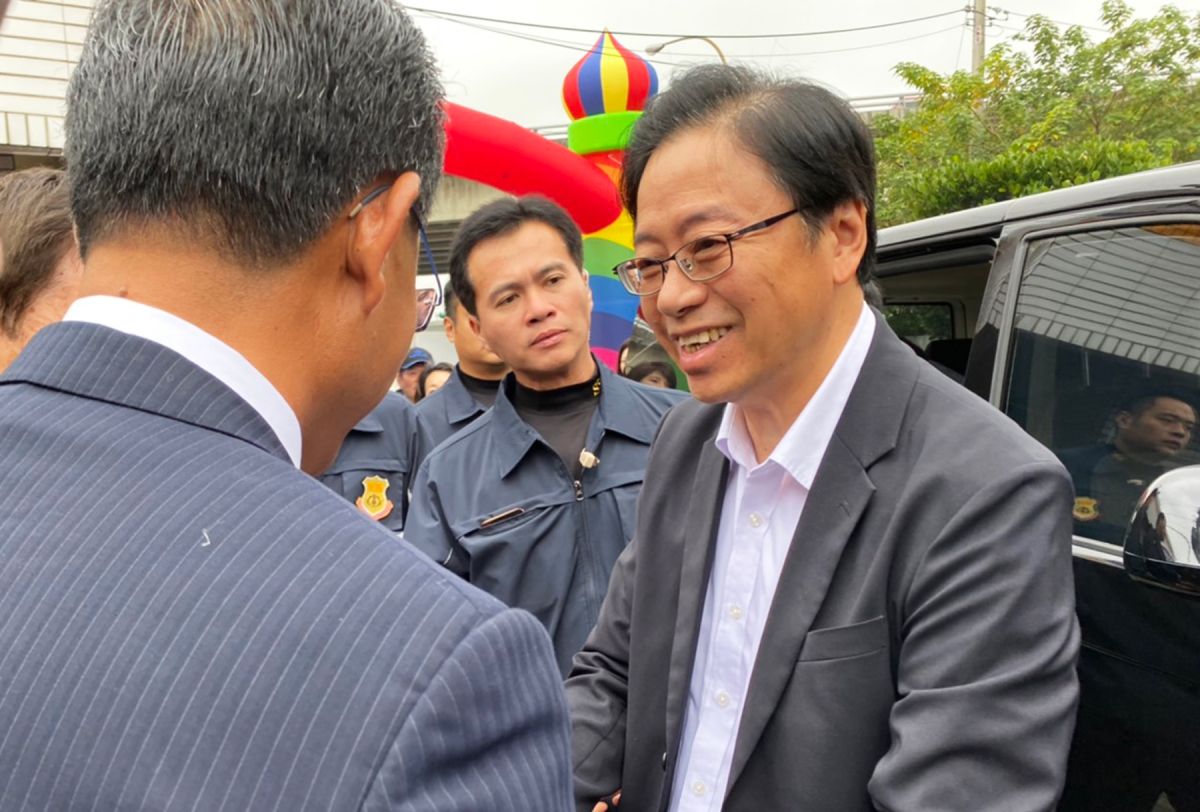 ▲張善政希望台灣製造業在「智慧科技、大數據、人工智慧」的方向來轉型，讓台灣產業，邁向永續發展的未來。（圖／記者李春台攝, 2019.12.18）