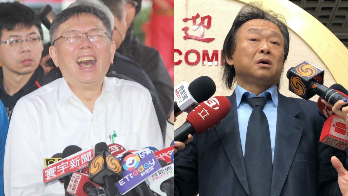 ▲台北市長柯文哲、民進黨市議員王世堅。（圖／NOWnews資料照片、記者丁上程攝, 2019.12.18）