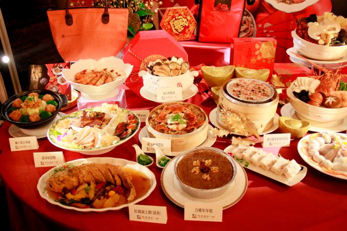 台南桂田酒店推出的「金鼠賀歲-中式年菜」