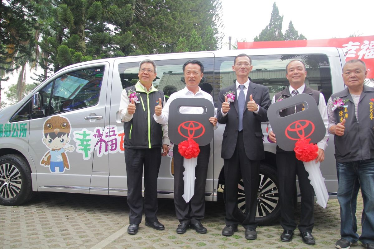 ▲嘉義縣第一個幸福巴士據點，大埔鄉開始通車營運。（圖／記者陳惲朋攝）