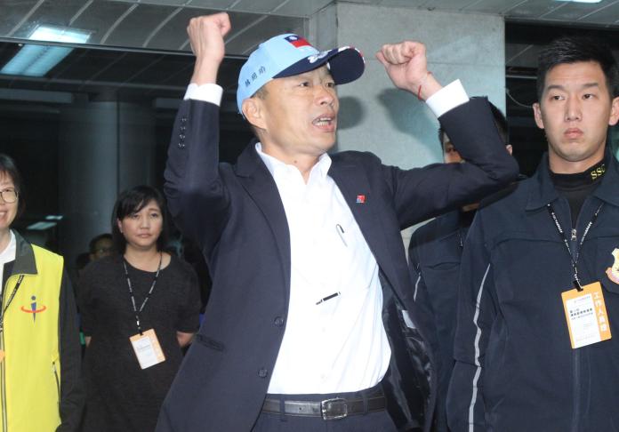 ▲韓國瑜參加總統大選政見發表會。（圖／NOWnews影像中心攝）