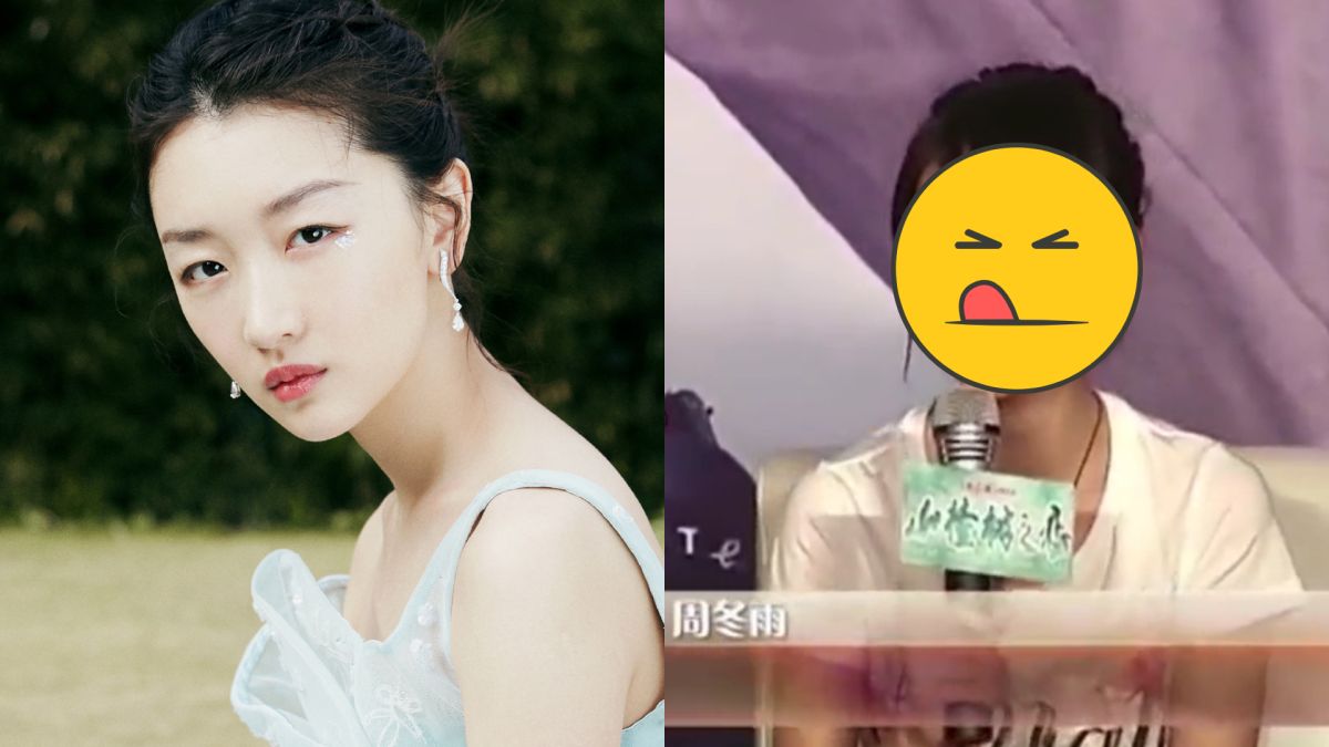 ▲金馬影后周冬雨17歲嫩照曝光，網友驚為天人。（圖／微博）