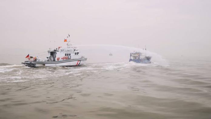 ▲海巡署艦艇分署新造35噸PP-3581巡防艇，12月16日起進駐金門。（圖／金門海巡隊提供）