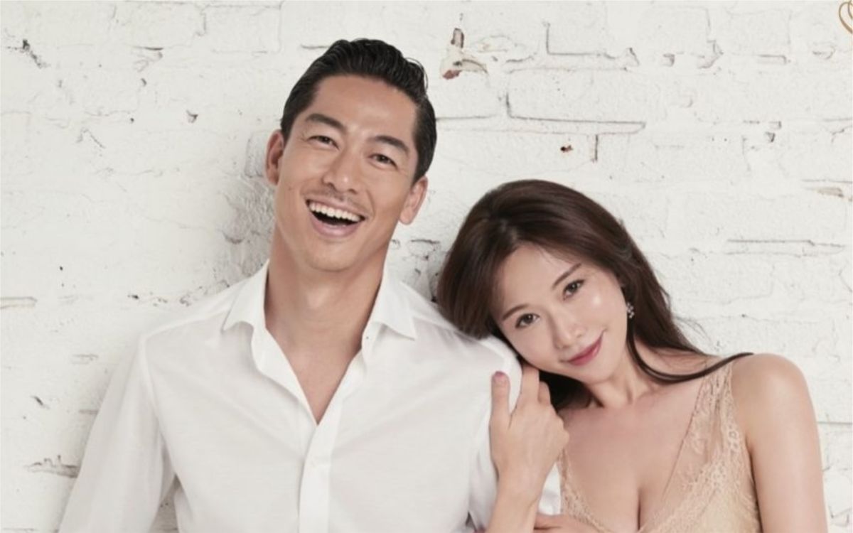 ▲林志玲與Akira結婚。（圖／林志玲工作室提供）