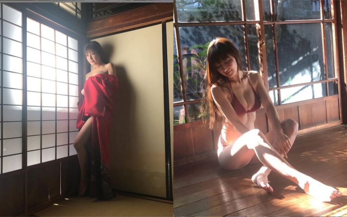 ▲熊田曜子擁有G罩杯豐滿上圍。（圖／ 翻攝IG） 