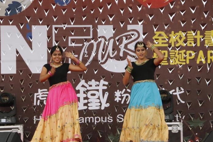 ▲印度國際生帶來精彩的開場舞蹈表演。（圖／記者蘇榮泉攝，2019.12.19）