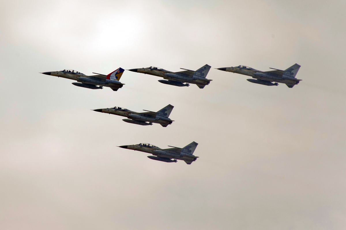 ▲IDF經國號戰機將在109年元旦與民眾一同於屏東龍磐公園迎曙光。（圖／軍聞社資料照）