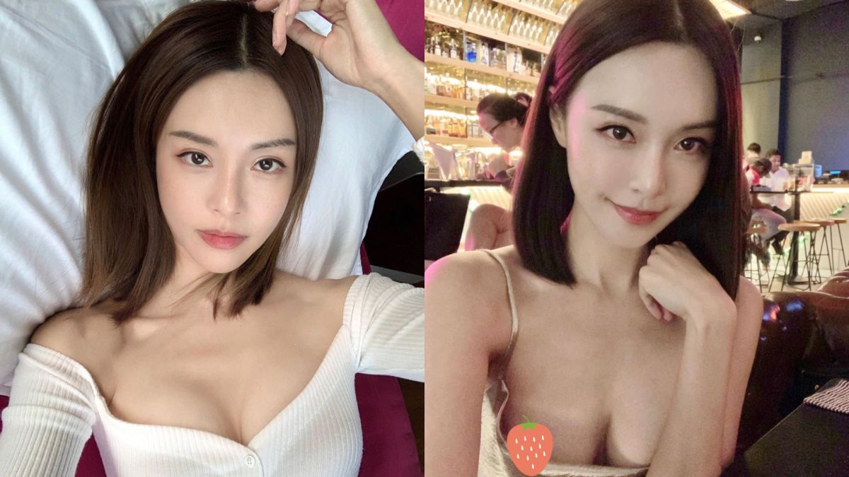 ▲李元玲分享自拍照，右胸黑影掀起議論。（圖／IG）