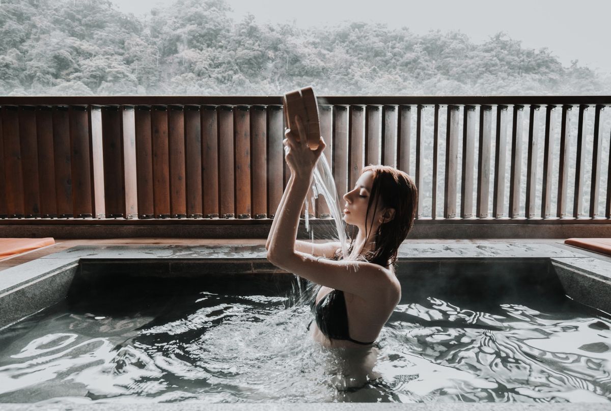 一名來自美國的部落客Meghan，用影片記錄他眼中的溫泉之鄉（Meghan提供）