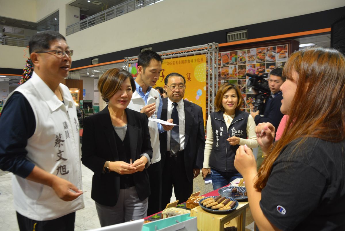 ▲以咖啡香打造甜蜜產業及形塑嘉義城市品牌形象。（圖／記者郭政隆攝影2019.12.20）