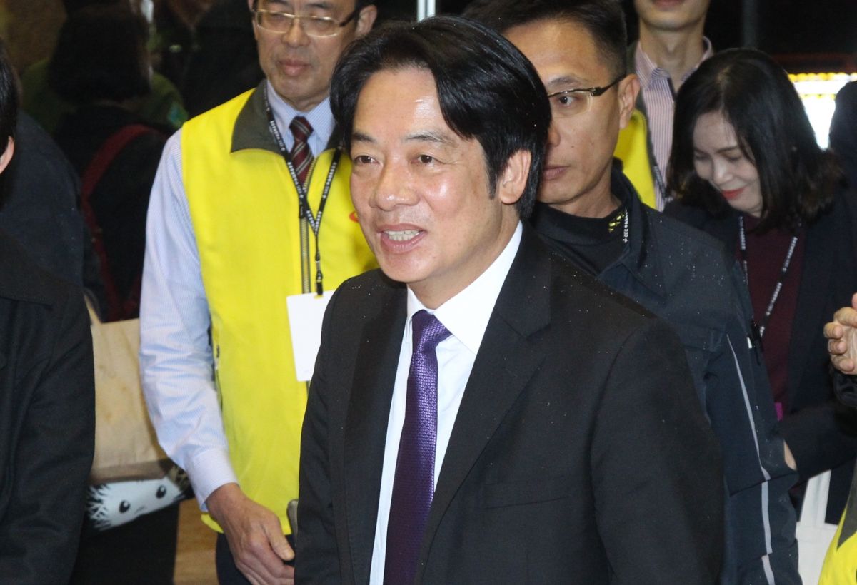 ▲副總統政見發表會20日登場，民進黨候選人賴清德抵達會場。（圖／NOWnews攝影中心, 2019.12.20）