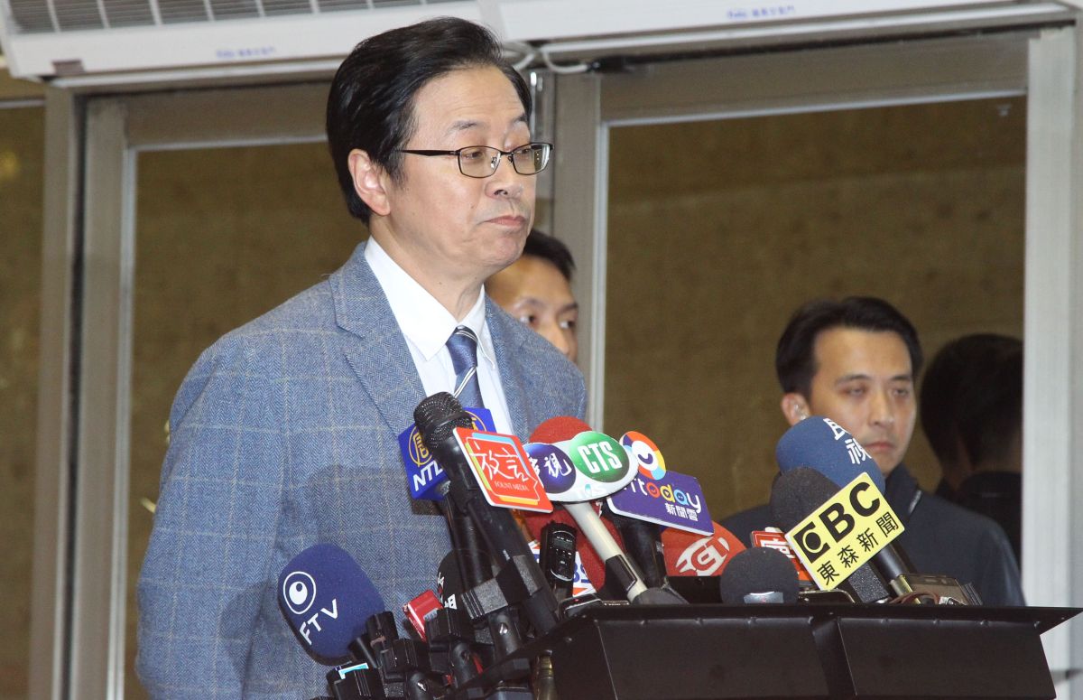 ▲國民黨副總統候選人張善政參加第15任總統選舉副總統候選人電視政見發表會。（圖／記者葉政勳攝 , 2019.12.20）