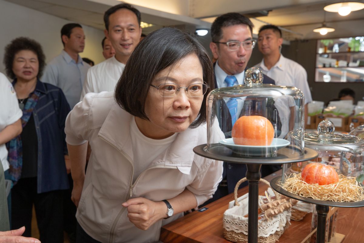 蔡英文總統。( 圖 / 總統府提供 )