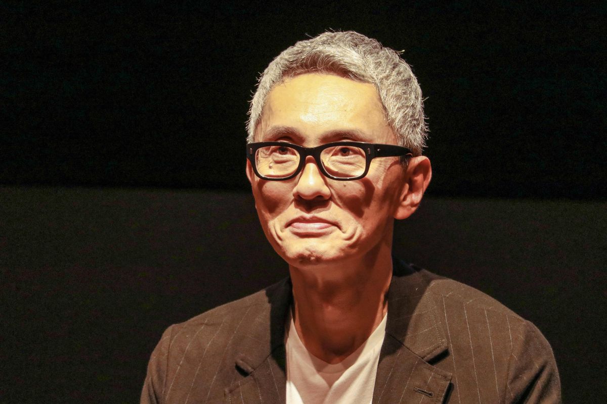 ▲松重豐來台宣傳電影。（圖／天馬行空）