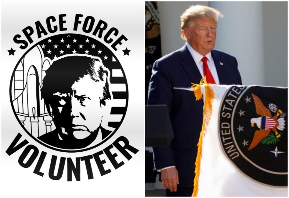 ▲川普宣布正式成立太空部隊。（圖／翻攝自網路／美聯社／ military.com ）