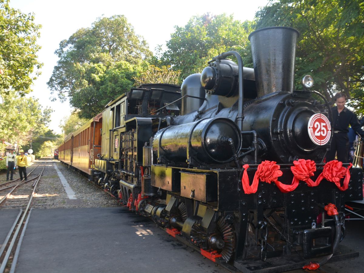 ▲阿里山林鐵通車107周年。（圖／記者郭政隆攝影2019.12.22）