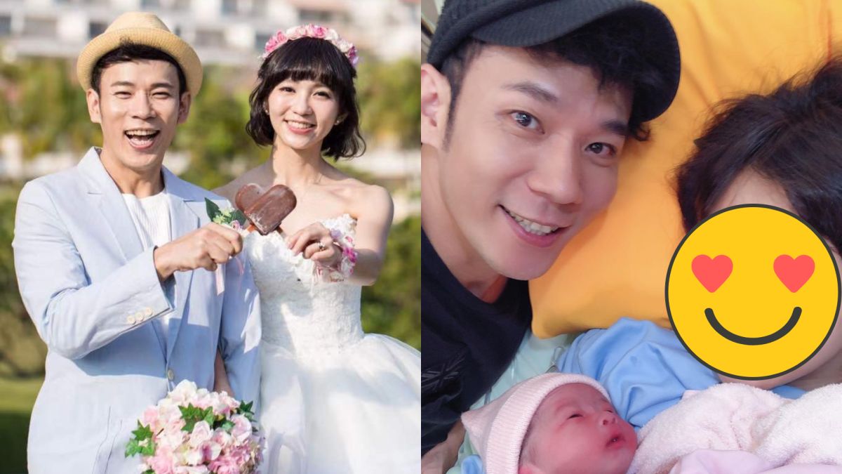 ▲香蕉哥哥與草莓姐姐宣布射手座兒子出世。（圖／資料照、臉書）