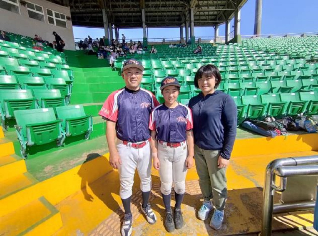 畠山日那期許自已未來有機會能站上職棒舞臺發光發熱。〔圖／嘉市府提供2019.12.23〕