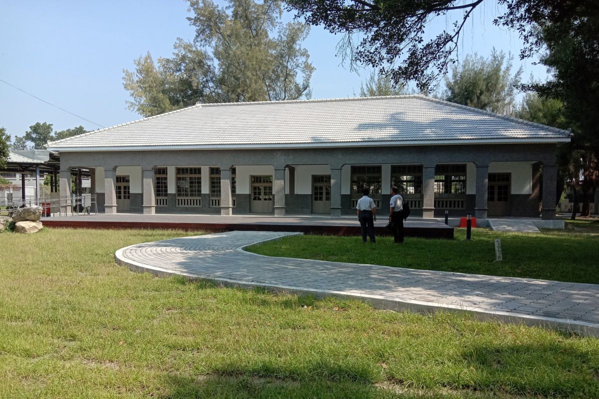 ▲北港農工歷史建築舊圖書館，歷經3任校長的奔走而重現風華。（圖／記者洪佳伶攝 ,2019.12.24）