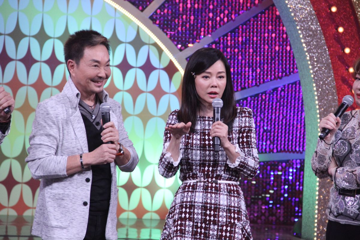 ▲狄鶯與楊懷民同台上節目。（圖／年代提供）