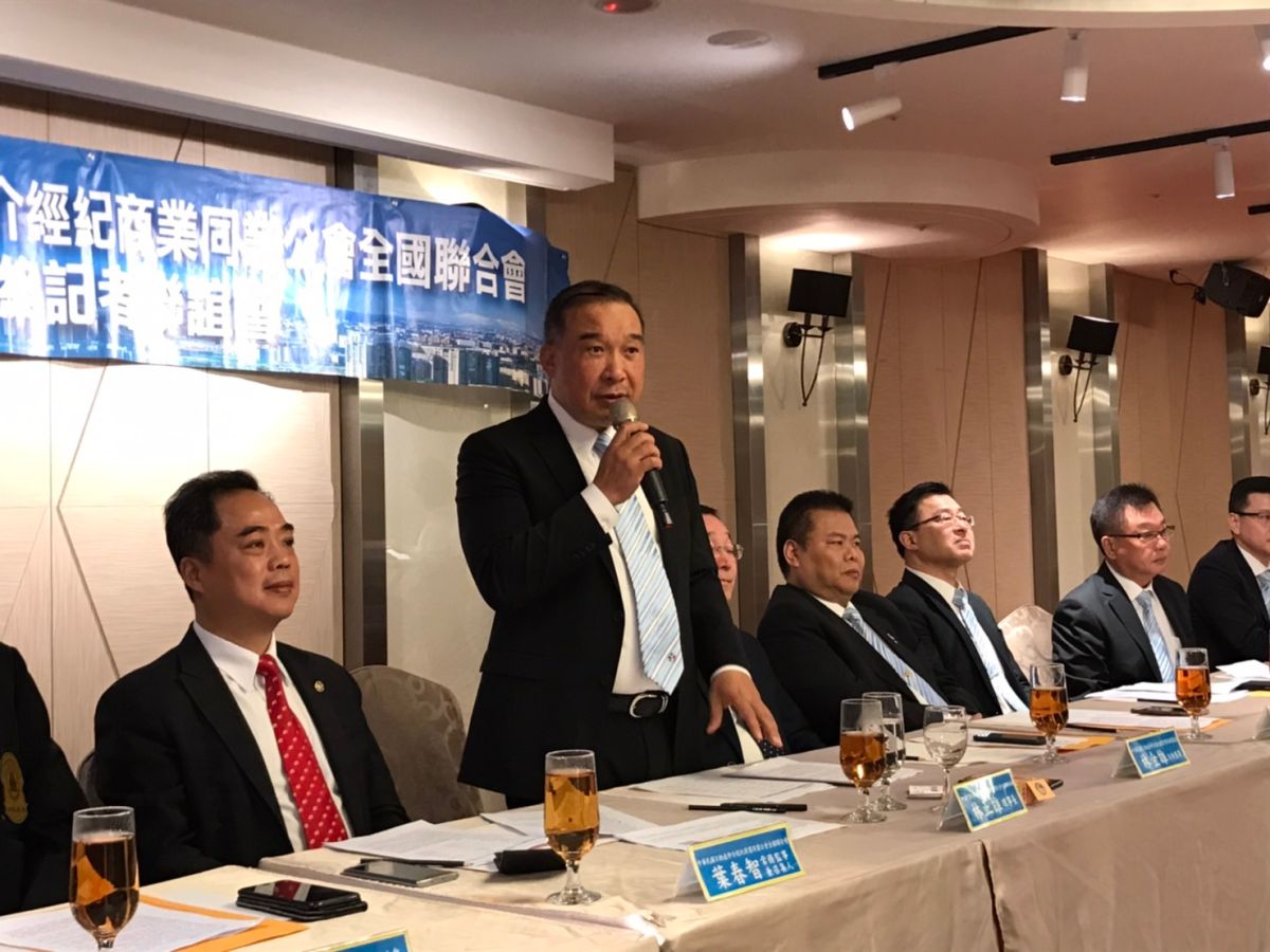 ▲中華民國不動產仲介公會全聯會理事長林正雄。（圖／記者賴志昶攝）