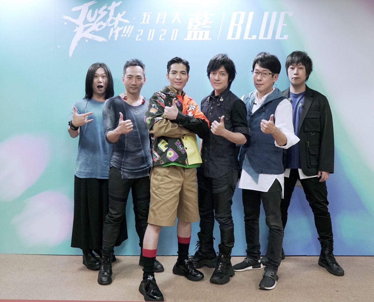 ▲蕭敬騰是今晚五月天演唱會嘉賓。（圖／相信音樂）
