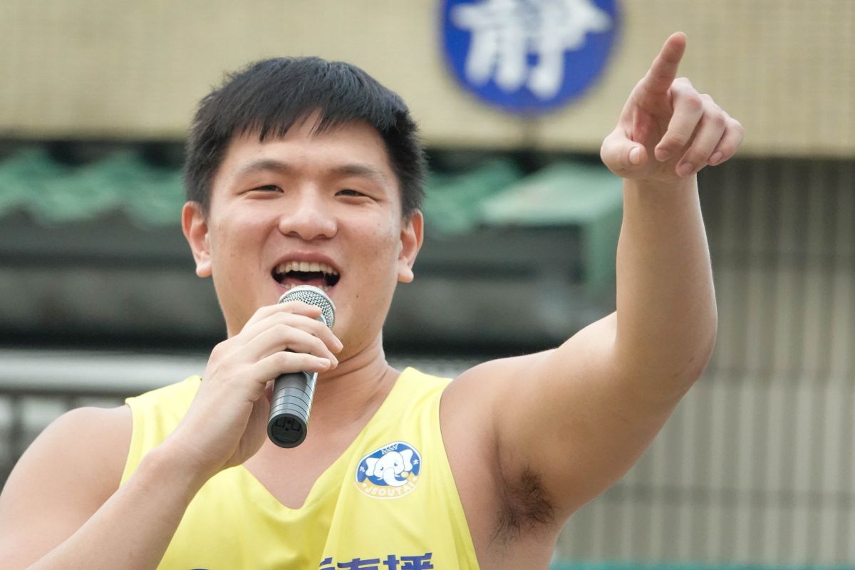 九太勤明慶24日於花蓮監獄活動高歌浪子回頭（林建嘉攝）