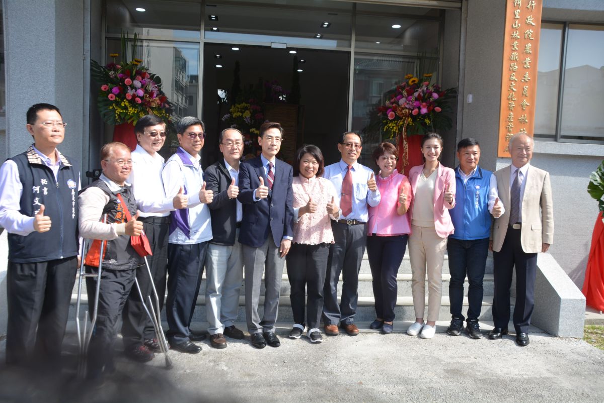 ▲林鐵處邀請來賓一同分享喬遷之喜。（圖／記者郭政隆攝影2019.12.25）