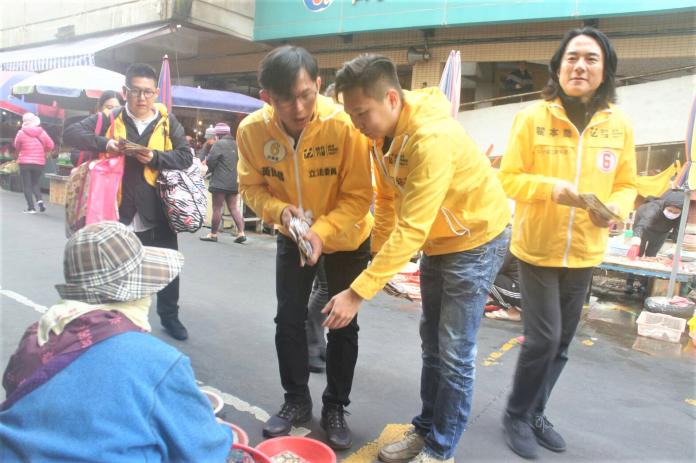 時力黃國昌、翟本喬跨海澎湖搶攻政黨票
