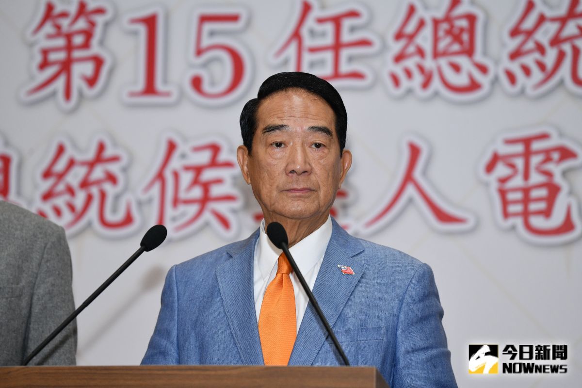 親民黨總統候選人宋楚瑜出席2020總統大選第二次電視政見發表會後聯訪。（圖／記者林柏年攝，2019.12.25）