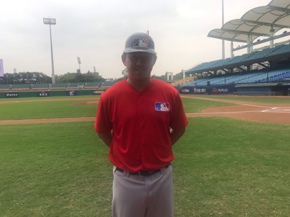 ▲大聯盟南京棒球發展中心經理張寶樹。（圖／記者雷明正攝影）