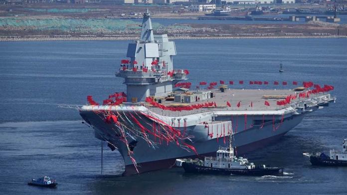 大陸首艘國產航艦山東號航經台海　國防部：全程監控
