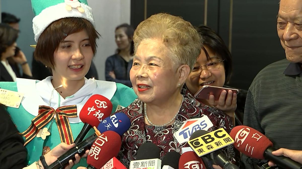 ▲台北市長柯文哲的母親何瑞英。（圖／記者丁上程攝, 2019.12.26）