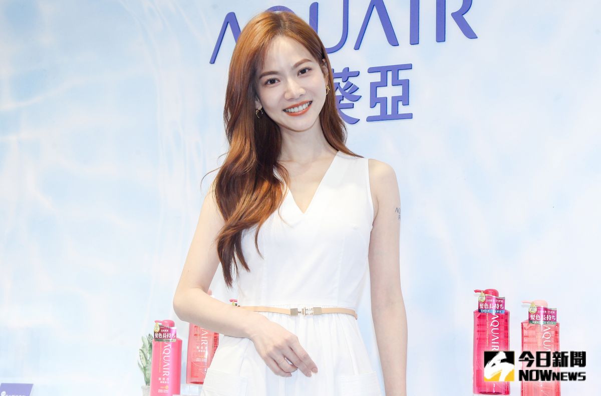 ▲曾之喬出席洗髮精品牌代言活動。（圖／記者葉政勳攝 , 2019.12.27）