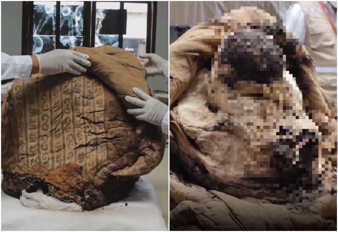 秘魯600年木乃伊「包裹」　專家解開裹屍布和身份之謎
