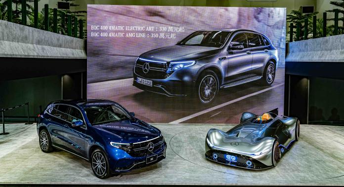 ▲Mercedes-Benz EQC 400 4MATIC ELECTRIC ART與EQC 400 4MATIC運動版的建議售價分別為新台幣330萬元及350萬元起。（圖／台灣賓士提供）