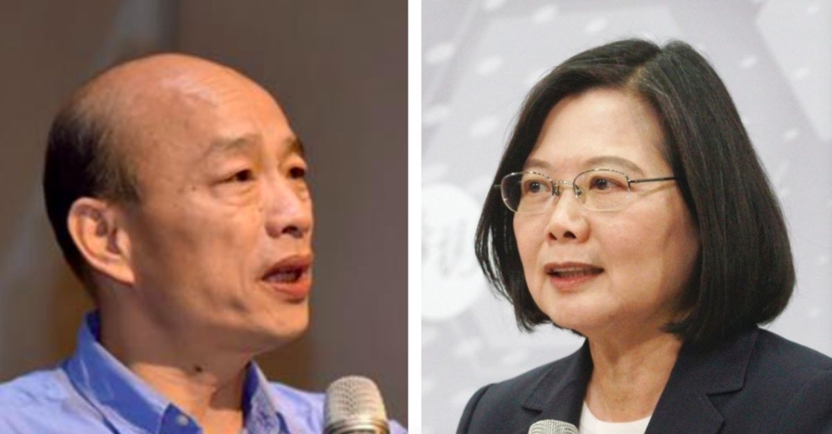 ▲國民黨總統候選人韓國瑜、現任總統蔡英文。（合成圖／NOWnews資料照片）