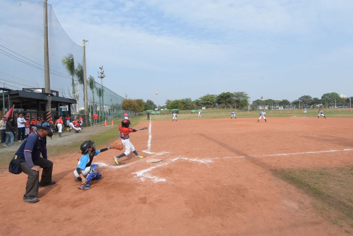 ▲田中高中景崧文化教育園區棒壘球場將成為各級棒球隊的「主場」，讓棒球教育向下扎根。（圖／記者陳雅芳攝，2019.12.28）